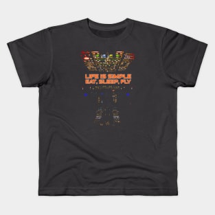 Fasbytes Aviation, Pilot Kids T-Shirt